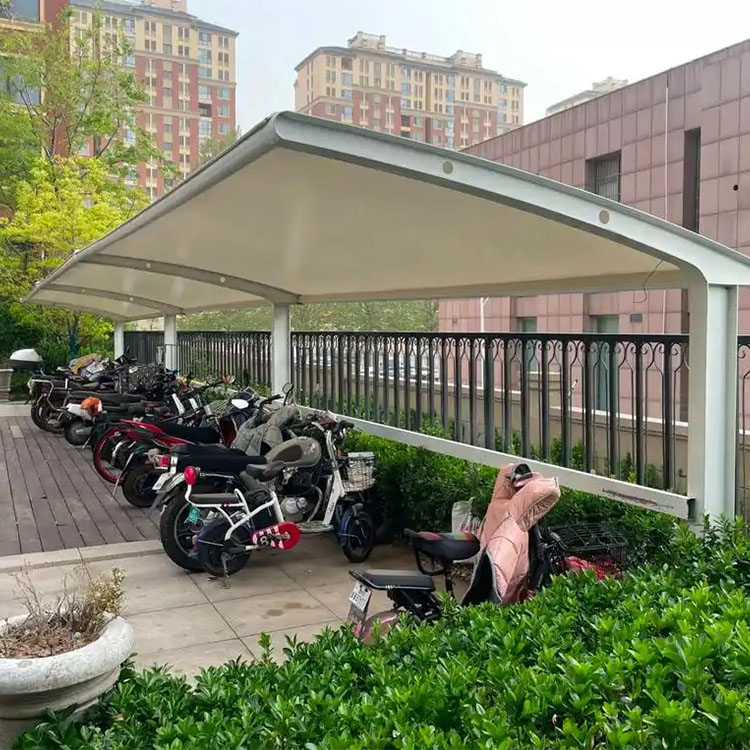 砀山县膜结构电动车棚